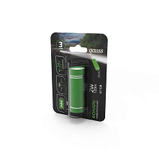 Ручной светодиодный фонарь Gauss от батареек 90х25 120 лм GF108 3