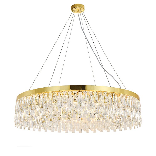 Подвесная люстра Indigo Anna V12029/18P Gold V000496 изображение 1 Подвесная люстра Indigo Anna V12029/18P Gold V000496 Фото № 1