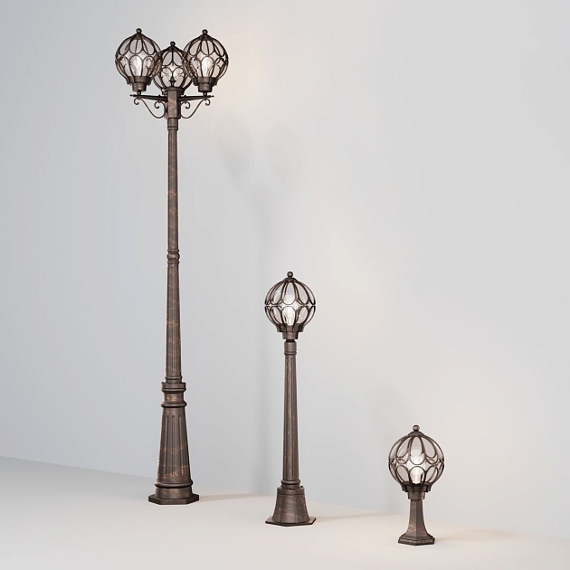 Уличный светильник Maytoni Via O023FL-01G изображение 4 Уличный светильник Maytoni Via O023FL-01G Фото № 4