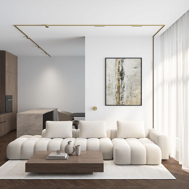 Трековый светодиодный светильник Denkirs Shine Grill DK5771-SB изображение 7 Трековый светодиодный светильник Denkirs Shine Grill DK5771-SB Фото № 7