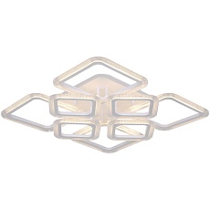Потолочная светодиодная люстра Reluce 09826-3.3-4+4A WH (RGB) 5