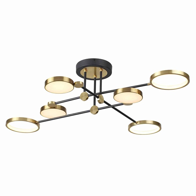 Потолочная светодиодная люстра Odeon Light Midcent Denzel 4320/60CL Фото № 3