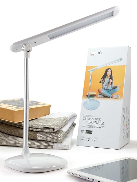 Настольная светодиодная лампа Lucia Гарвард L360 4606400512226 изображение 3 Настольная светодиодная лампа Lucia Гарвард L360 4606400512226 Фото № 3
