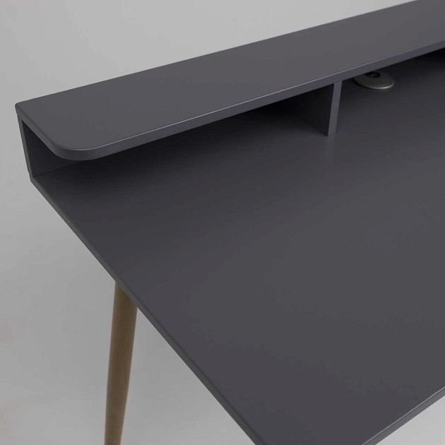 Письменный стол AksHome Jasper серый, металл 86201 Фото № 9