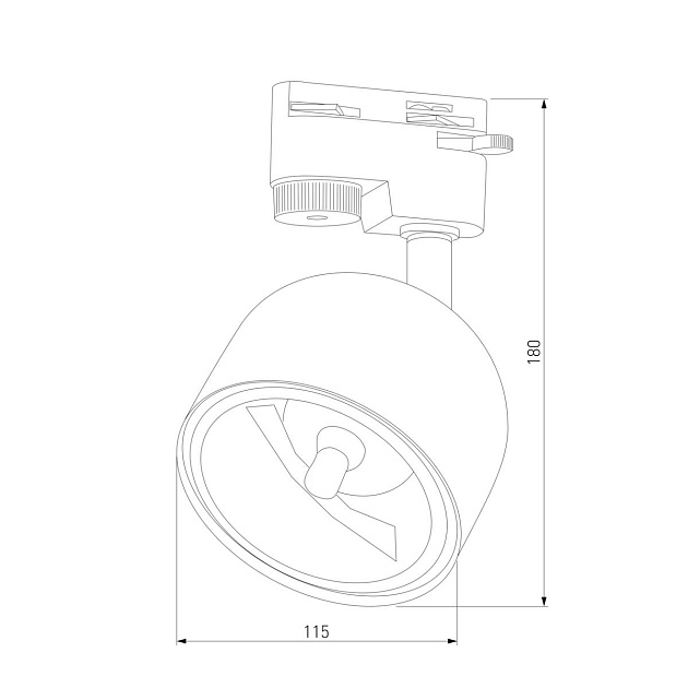 Трековый светильник TK Lighting 4494 Tracer Black Фото № 2
