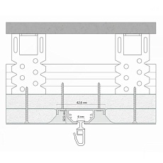 Скрытый карниз FerGipps черный ОК 40 УТ000002546 1