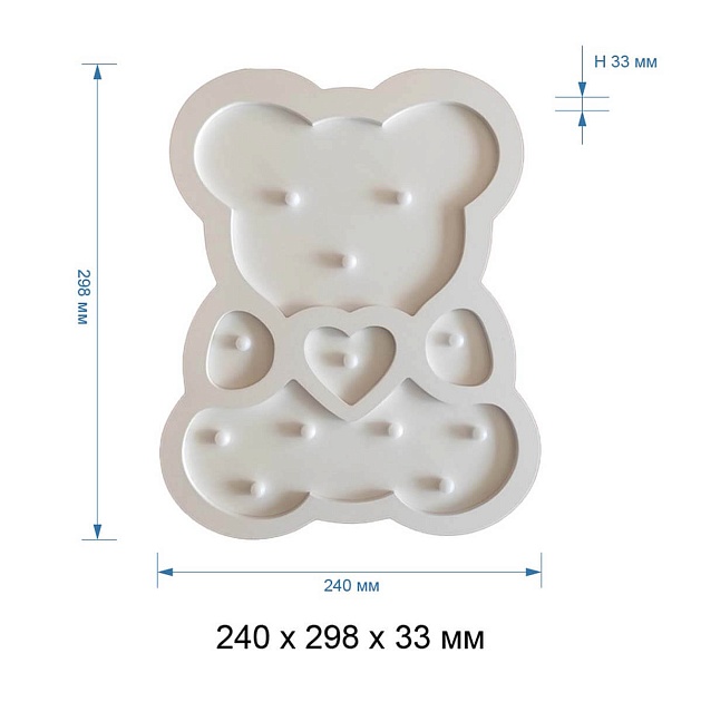 Светильник-ночник Apeyron Мишка 12-176 Фото № 14