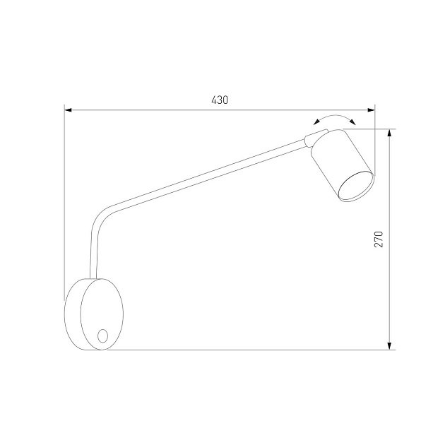 Спот TK Lighting 4743 Logan Black Фото № 2