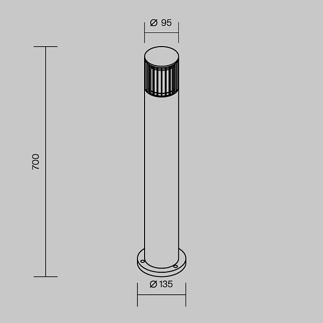 Ландшафтный светильник Maytoni Outdoor O492FL-01GF Фото № 4