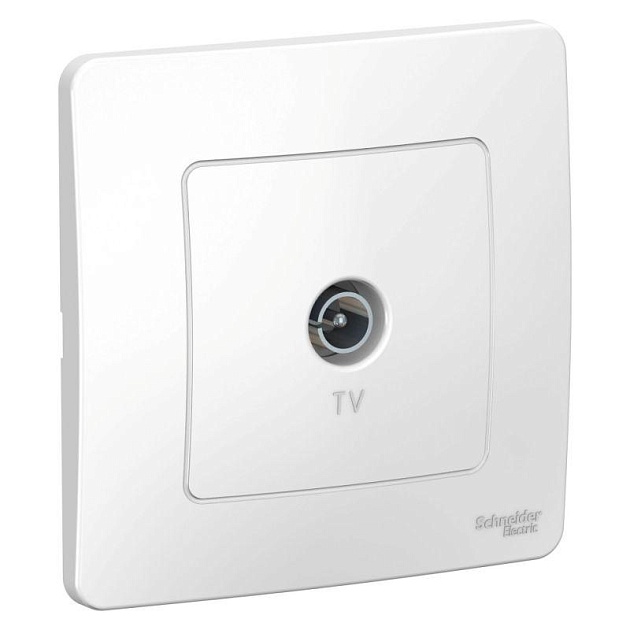 ТВ-розетка Systeme Electric Blanca белая BLNTS000011 изображение 1 ТВ-розетка Systeme Electric Blanca белая BLNTS000011 Фото № 1