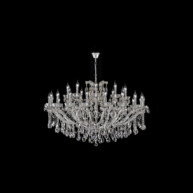 Подвесная люстра Crystal Lux Hollywood SP20+10 Chrome Фото № 1