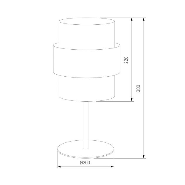 Настольная лампа TK Lighting 5404 Calisto Фото № 2