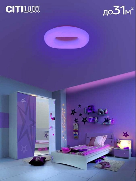 Потолочный светодиодный светильник Citilux Стратус Смарт CL732A800G изображение 12 Потолочный светодиодный светильник Citilux Стратус Смарт CL732A800G Фото № 12