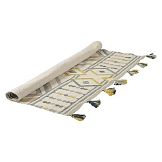 Ковер Tkano из хлопка с контрастным узором и кисточками из коллекции Ethnic, 160х230 см TK20-DR0020 2