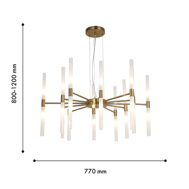Подвесная люстра F-Promo Schilf 4196-20P изображение 3 Подвесная люстра F-Promo Schilf 4196-20P Фото № 3