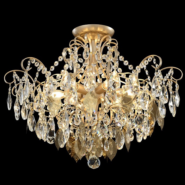 Потолочная люстра Crystal Lux Esmiralda PL6 Gold Фото № 8