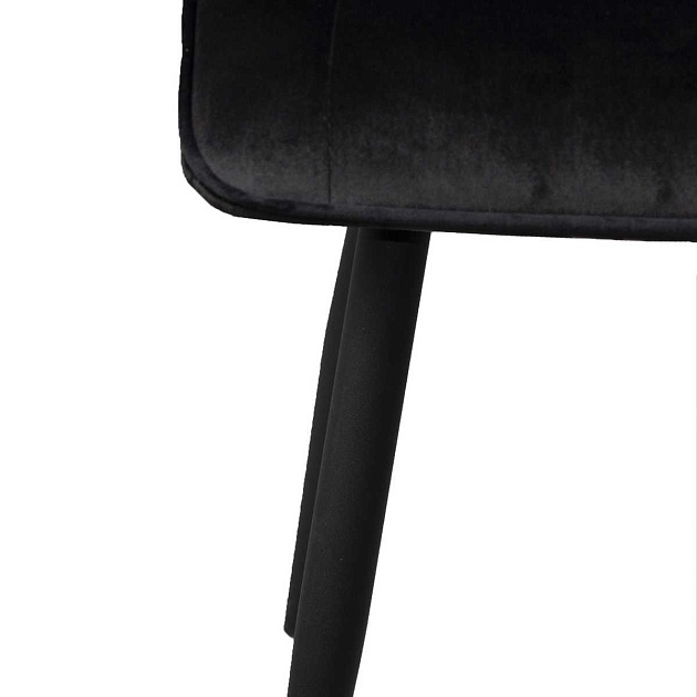 Кухонный стул AksHome Fred черный, велюр 76437 Фото № 4