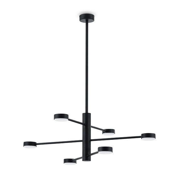 Подвесная люстра Freya Tactic FR5363CL-06B изображение 1 Подвесная люстра Freya Tactic FR5363CL-06B Фото № 1