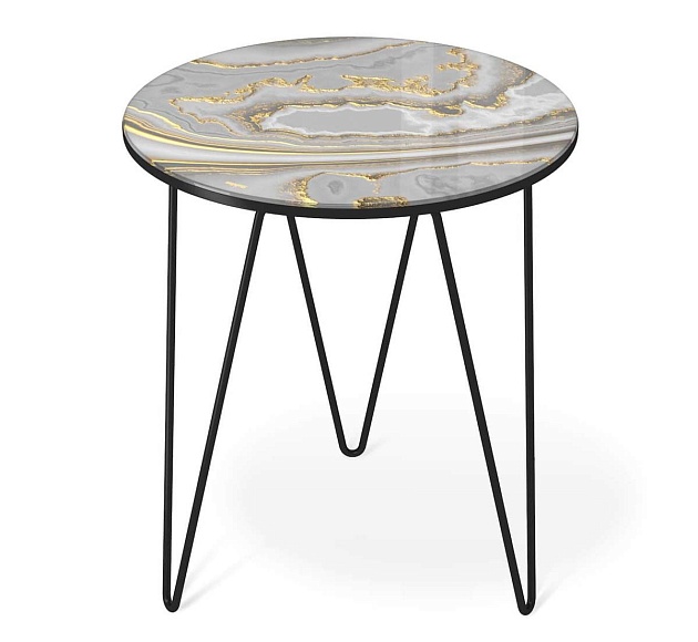 Журнальный стол Sheffilton SHT-CT27 золотистый пепел/черный муар 4007482111 изображение 2 Журнальный стол Sheffilton SHT-CT27 золотистый пепел/черный муар 4007482111 Фото № 2