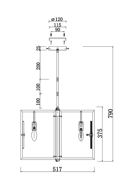 Подвесная люстра Maytoni Marmo MOD099PL-06G изображение 5 Подвесная люстра Maytoni Marmo MOD099PL-06G Фото № 5