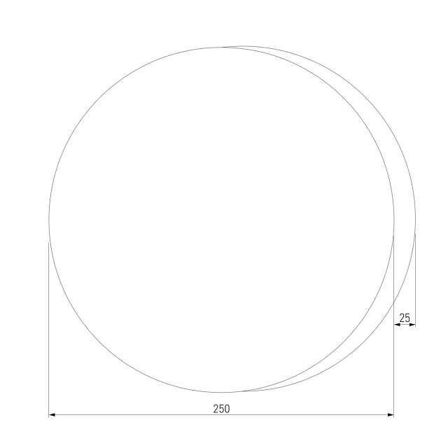 Настенный светильник TK Lighting 3377 Luna 300 Фото № 2