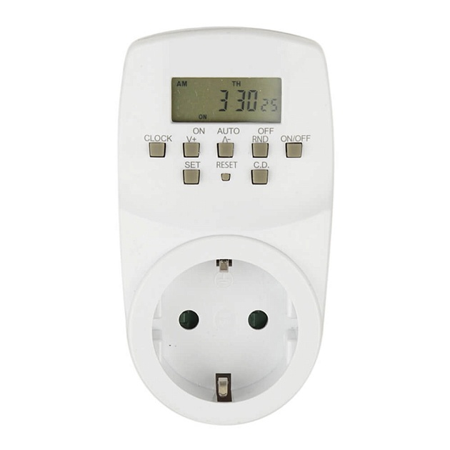 Таймер электронный Uniel UST-E20 White UL-00003766 Фото № 1