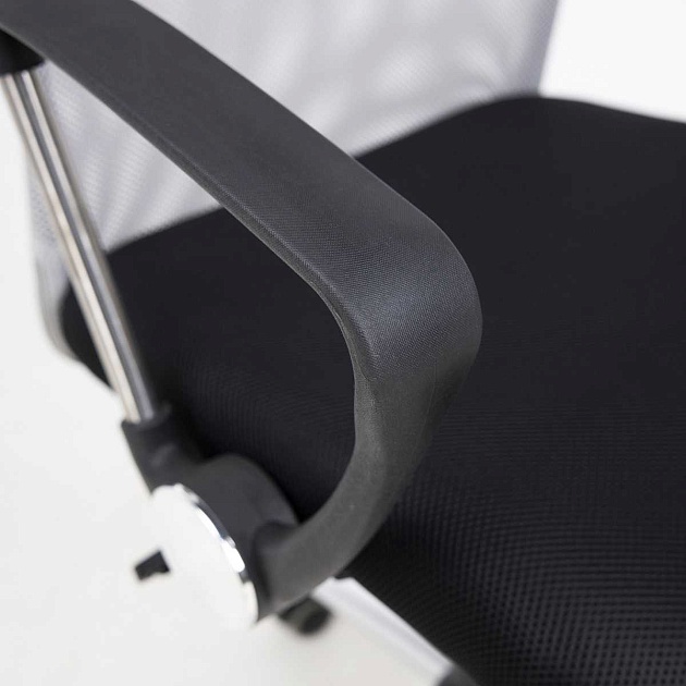 Офисное кресло AksHome Gamma серый + черный, сетка + ткань 84769 Фото № 5