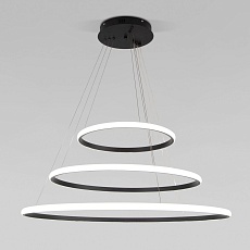 Подвесной светодиодный светильник Eurosvet Collars 90264/3 черный 5