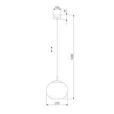 Подвесной светильник TK Lighting 4816 Vibe 1