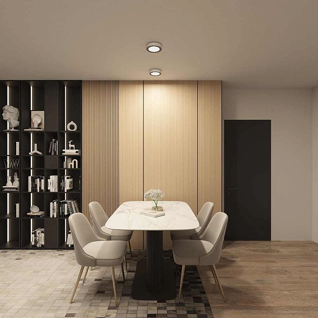 Накладной светильник Denkirs DUAL DK2840-WB изображение 5 Накладной светильник Denkirs DUAL DK2840-WB Фото № 5