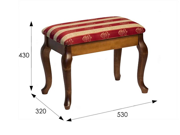 Банкетка Мебелик Ретро 000983 Фото № 3