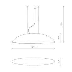 Подвесная люстра Nowodvorski Canoe 7926 1