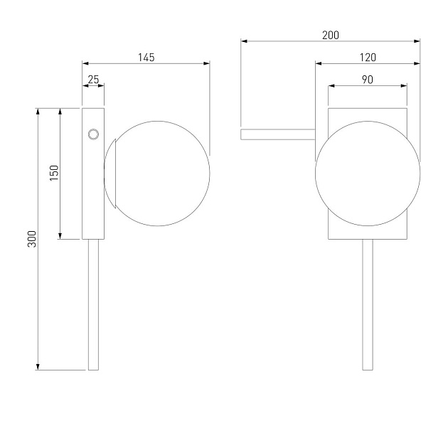Настенный светильник Eurosvet Fredo 40036/1 латунь Фото № 3