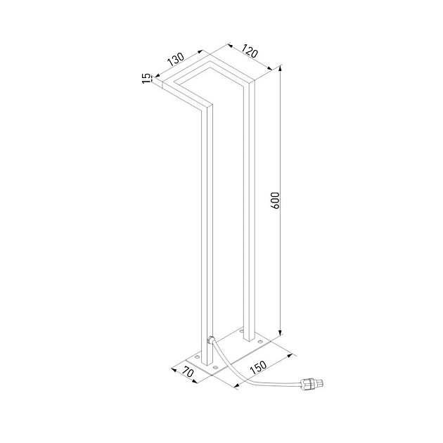 Уличный светодиодный светильник Elektrostandard 35180/S a067901 изображение 2 Уличный светодиодный светильник Elektrostandard 35180/S a067901 Фото № 2