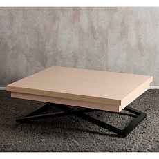 Стол-трансформер Levmar Cross D31/S53 Выбеленный дуб/черный 2713265601