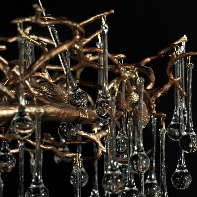 Подвесная люстра Loft IT Bijout 10068/1000 GB изображение 7 Подвесная люстра Loft IT Bijout 10068/1000 GB Фото № 7