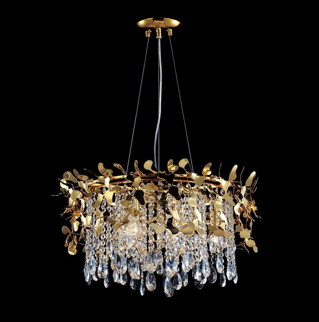 Подвесная люстра Crystal Lux Romeo SP6 Gold D600 изображение 1 Подвесная люстра Crystal Lux Romeo SP6 Gold D600 Фото № 1