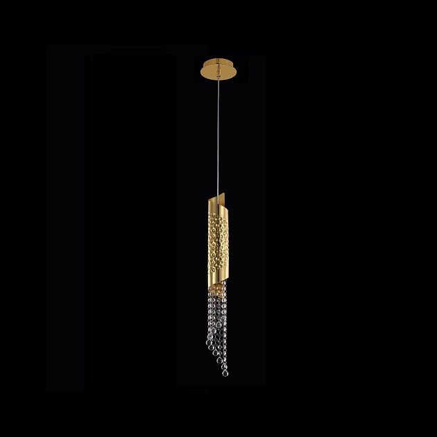 Подвесной светильник Crystal Lux Credo SP1 Gold изображение 1 Подвесной светильник Crystal Lux Credo SP1 Gold Фото № 1