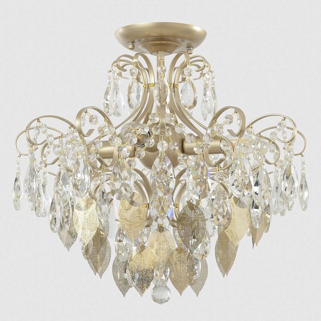 Потолочная люстра Crystal Lux Esmiralda PL4 Gold Фото № 5