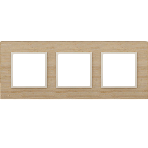 Рамка 3-постовая ЭРА Elegance 14-5303-11 Б0034582 Фото № 2