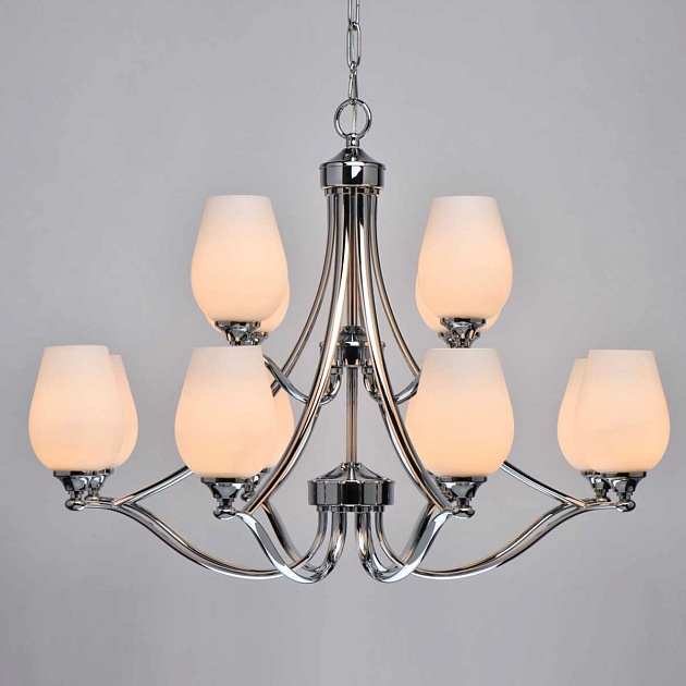 Подвесная люстра Chiaro Палермо 386016512 Фото № 7