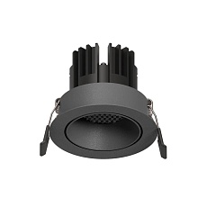 POINTS Точечный светильник DIRECT LED 220В 8Вт 3000К CRI90 15° NO-DIM глубокий графит