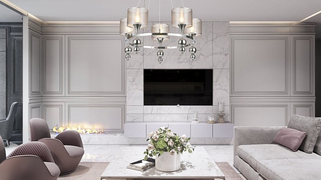 Подвесная люстра Escada 1130/5S Фото № 6