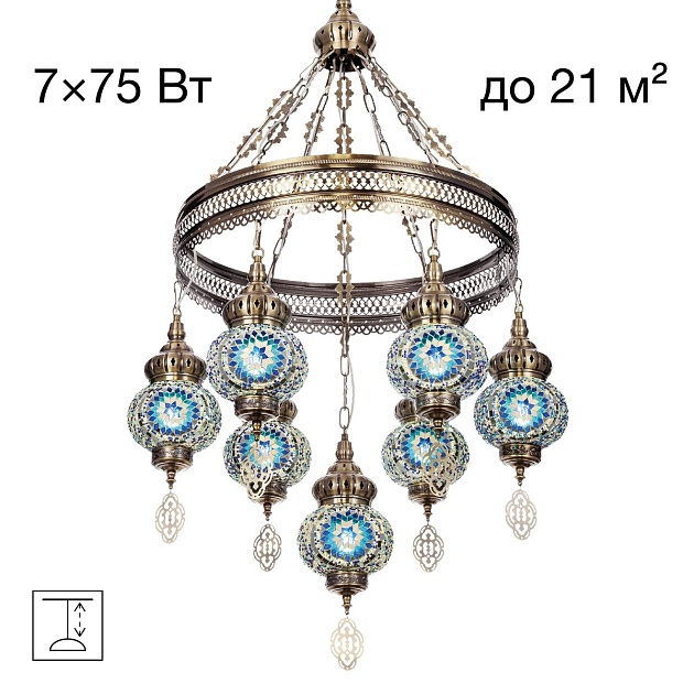 Подвесная люстра Citilux Каир CL419166 Фото № 1
