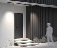 Уличный трековый светильник Maytoni Outdoor O-TR02-2-S-24WB4K 2