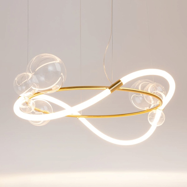 Подвесной светодиодный светильник Maytoni Oasis MOD289PL-L44BS3K Фото № 10