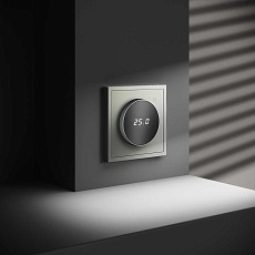 Терморегулятор электронный Voltum S70 с индикацией и датчиком, для теплого пола, (сталь) VLS070105 4