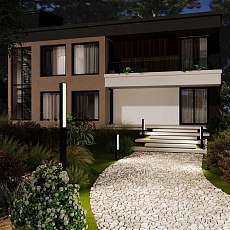 Садово-парковый светильник Maytoni Outdoor O470FL-L40GF3K 2