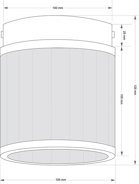 Потолочный светильник  KUTEK ERBA ERB-OCZ-1(ZM) Фото № 3