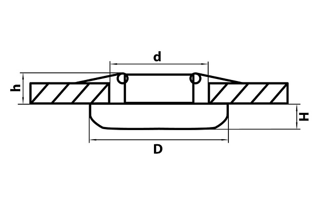 Встраиваемый светильник Lightstar Monde 071077 Фото № 2